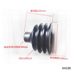 Weichai K4100D Crankshaft Belt Pulley 3 Groove